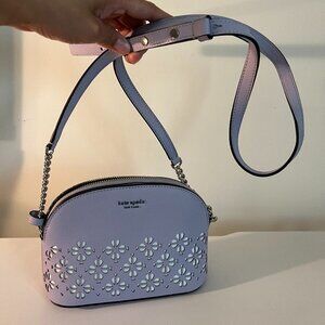 KATE SPADE Sylvia Small Dome Crossbody Leather